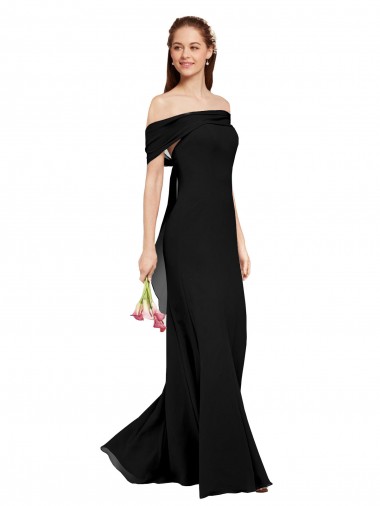 Cheap Fit and Flare Long Chiffon Prom Dress with Sash and Open Back UK