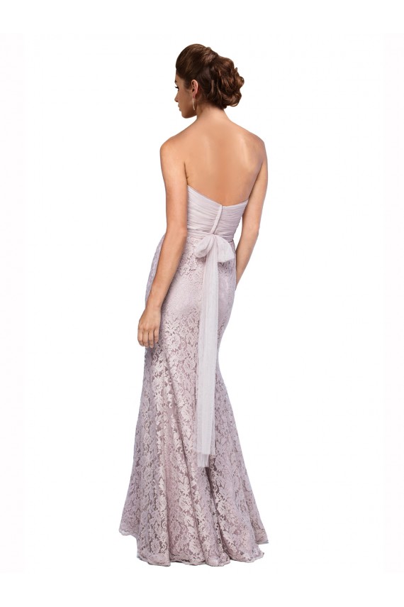 Cheap Floor Length Fitted Sweetheart Lace Prom Dress UK