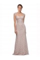 Cheap Sweetheart Neckline Cap Sleeves Lace Prom Dress with Twist UK