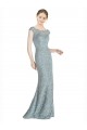 Cheap Off the Shoulder Mermaid Lace Prom Dress with Cap Sleeves UK