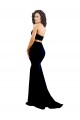 Cheap Two Piece High Neck Crepe Prom Dress UK
