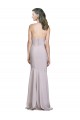 Cheap Crepe Mermaid Prom Dress with Low Back UK
