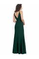 Cheap Form Fitting Stretch Crepe A-Line Prom Dress UK