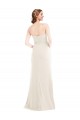 Cheap Long Strapless Tuxedo Maxi Prom Dress with Front Slit & Pockets UK