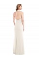 Cheap Halter Tuxedo Maxi Prom Dress with Front Slit UK