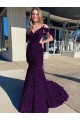Cheap Cold Shoulder Sleeveless Long Court Train Velvet Sequin Prom Dress UK