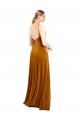 Cheap Long Velvet Cowl Neck Slip Prom Dress UK