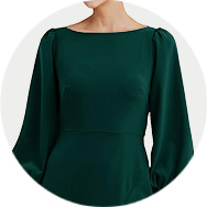Cheap Bishop Sleeves Prom Dresses UK
